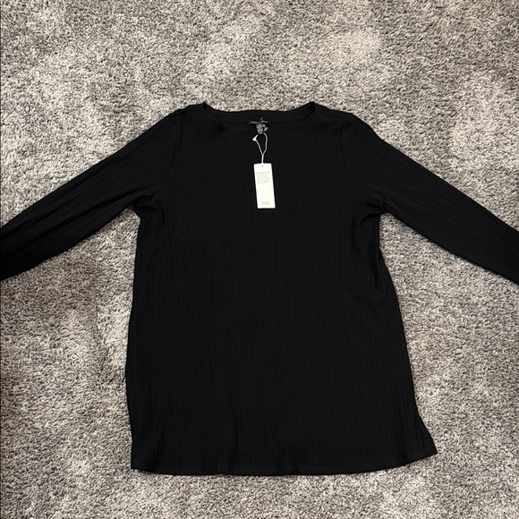 Eileen Fisher Tops - Eileen Fisher Black Tunic Top ❤️SALE❤️